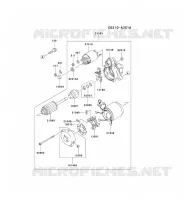 D&Eacute;MARREUR pour Kawasaki FD MOTORS