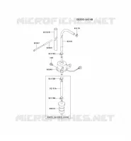 RESERVOIR CARBURANT/ROBINET pour Kawasaki FD MOTORS