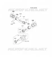PISTON/VILEBREQUIN pour Kawasaki FD MOTORS