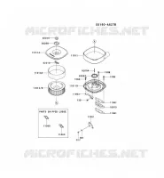 FILTRE &Agrave; AIR/POT D'&Egrave;CHAPPEMENT pour Kawasaki FD MOTORS