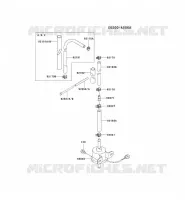 RESERVOIR CARBURANT/ROBINET pour Kawasaki FD MOTORS