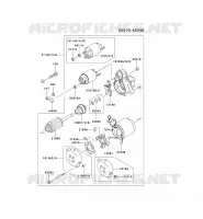 D&Eacute;MARREUR pour Kawasaki FD MOTORS