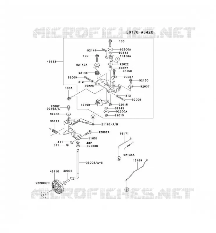 EQUIPEMENT DE CONTROLE Kawasaki Petits Moteurs FD FD750D FD MOTORS  FD750D-ES06