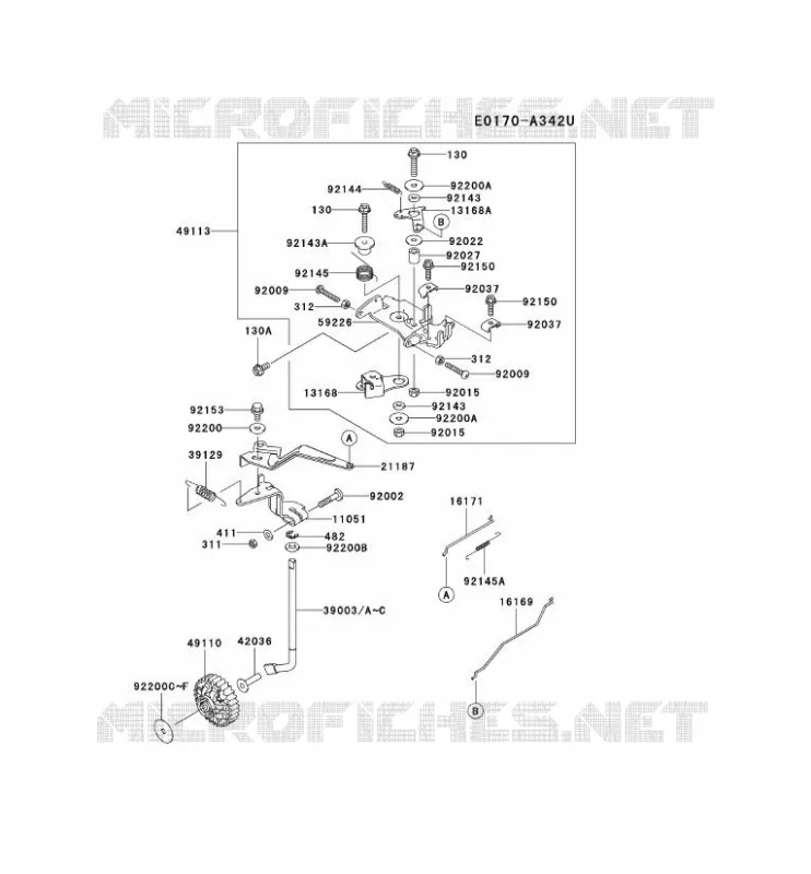 EQUIPEMENT DE CONTROLE Kawasaki Petits Moteurs FD FD750D FD MOTORS  FD750D-ES08