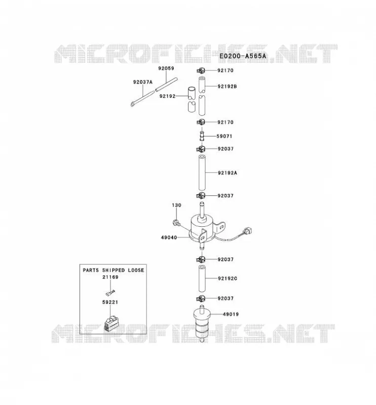 RESERVOIR CARBURANT/ROBINET Kawasaki Petits Moteurs FD FD750D FD MOTORS  FD750D-FS06