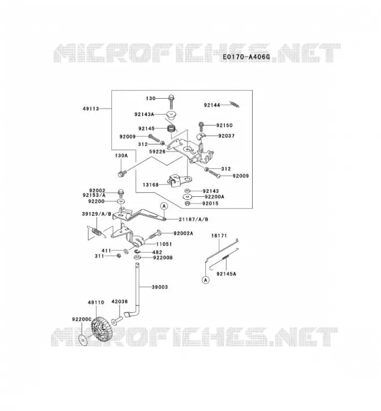 EQUIPEMENT DE CONTROLE Kawasaki Petits Moteurs FD FD791D FD MOTORS  FD791D-AS00