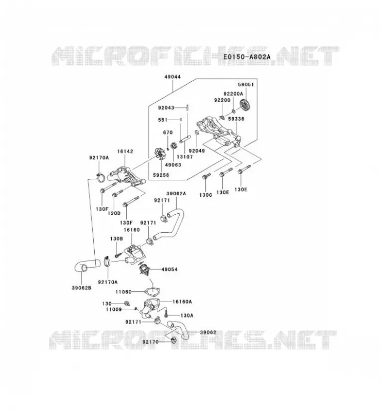 REFROIDISSEMENT Kawasaki Petits Moteurs FD FD791D FD MOTORS  FD791D-AS07