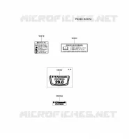LABEL pour Kawasaki FD MOTORS