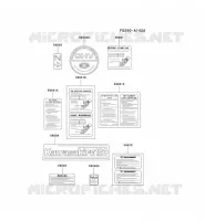LABEL pour Kawasaki FE MOTORS