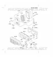 FILTRE &Agrave; AIR/POT D'&Egrave;CHAPPEMENT pour Kawasaki FE MOTORS