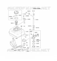 RESERVOIR CARBURANT/ROBINET pour Kawasaki FE MOTORS