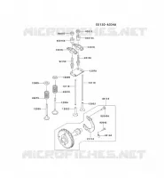 SOUPAPE/ARBRE A CAME pour Kawasaki FE MOTORS