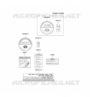 LABEL pour Kawasaki FE MOTORS