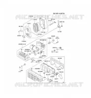 FILTRE &Agrave; AIR/POT D'&Egrave;CHAPPEMENT pour Kawasaki FE MOTORS