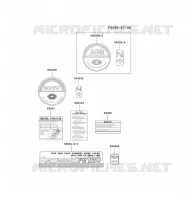 LABEL pour Kawasaki FE MOTORS