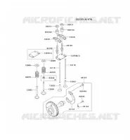 SOUPAPE/ARBRE A CAME pour Kawasaki FE MOTORS