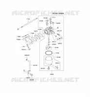 CARBURATEUR pour Kawasaki FE MOTORS