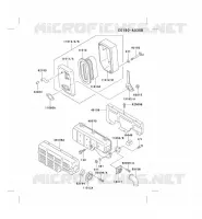 FILTRE &Agrave; AIR/POT D'&Egrave;CHAPPEMENT pour Kawasaki FE MOTORS
