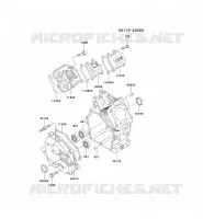 CULASSE/CARTER MOTEUR pour Kawasaki FE MOTORS