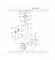 SOUPAPE/ARBRE A CAME pour Kawasaki FE MOTORS