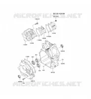 CULASSE/CARTER MOTEUR pour Kawasaki FE MOTORS