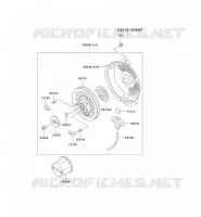 D&Eacute;MARREUR pour Kawasaki FE MOTORS