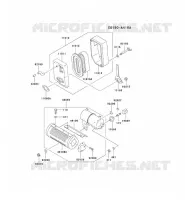 FILTRE &Agrave; AIR/POT D'&Egrave;CHAPPEMENT pour Kawasaki FE MOTORS