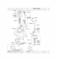 RESERVOIR CARBURANT/ROBINET pour Kawasaki FE MOTORS
