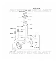 SOUPAPE/ARBRE A CAME pour Kawasaki FE MOTORS