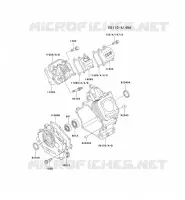 CULASSE/CARTER MOTEUR pour Kawasaki FE MOTORS