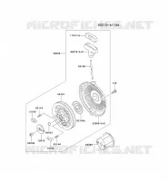 D&Eacute;MARREUR pour Kawasaki FE MOTORS