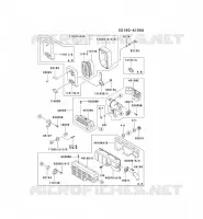 FILTRE &Agrave; AIR/POT D'&Egrave;CHAPPEMENT pour Kawasaki FE MOTORS