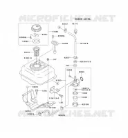 RESERVOIR CARBURANT/ROBINET pour Kawasaki FE MOTORS