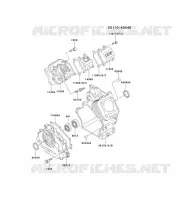 CULASSE/CARTER MOTEUR pour Kawasaki FE MOTORS