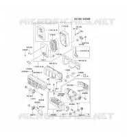 FILTRE &Agrave; AIR/POT D'&Egrave;CHAPPEMENT pour Kawasaki FE MOTORS