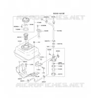 RESERVOIR CARBURANT/ROBINET pour Kawasaki FE MOTORS