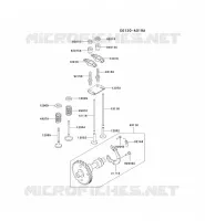 SOUPAPE/ARBRE A CAME pour Kawasaki FE MOTORS