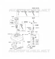 RESERVOIR CARBURANT/ROBINET pour Kawasaki FE MOTORS
