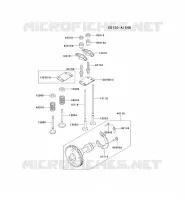 SOUPAPE/ARBRE A CAME pour Kawasaki FE MOTORS