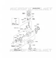 PISTON/VILEBREQUIN pour Kawasaki FE MOTORS