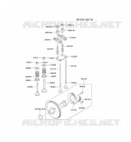 SOUPAPE/ARBRE A CAME pour Kawasaki FE MOTORS