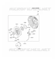 D&Eacute;MARREUR pour Kawasaki FE MOTORS