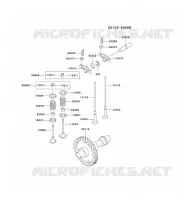 SOUPAPE/ARBRE A CAME pour Kawasaki FE MOTORS