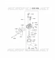 CARBURATEUR pour Kawasaki FE MOTORS