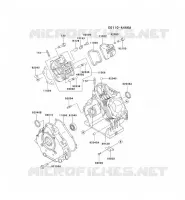 CULASSE/CARTER MOTEUR pour Kawasaki FE MOTORS