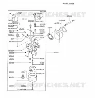 CARBURATEUR pour Kawasaki FE MOTORS