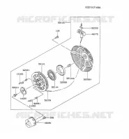 D&Eacute;MARREUR pour Kawasaki FE MOTORS