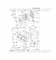 FILTRE &Agrave; AIR/POT D'&Egrave;CHAPPEMENT pour Kawasaki FE MOTORS