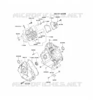 CULASSE/CARTER MOTEUR pour Kawasaki FE MOTORS