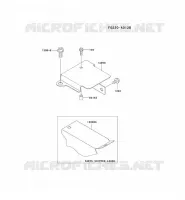 FREIN/COUVERCLE pour Kawasaki FE MOTORS